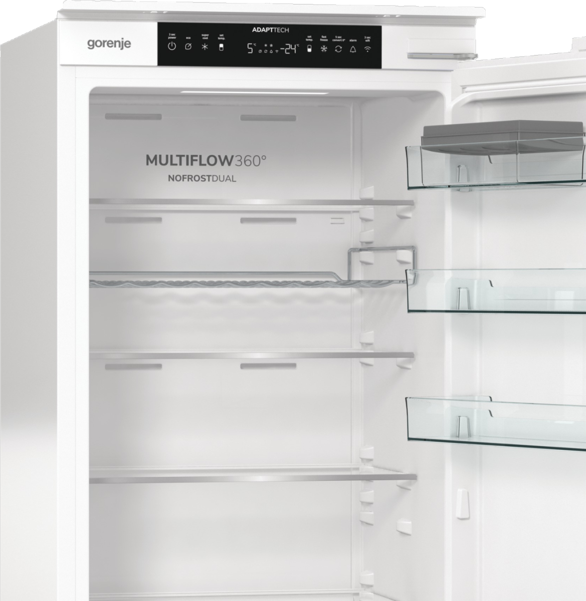 Gorenje G600 Kombinerade kyl/frysskåp NRKI519D61WF BK070B – image 7