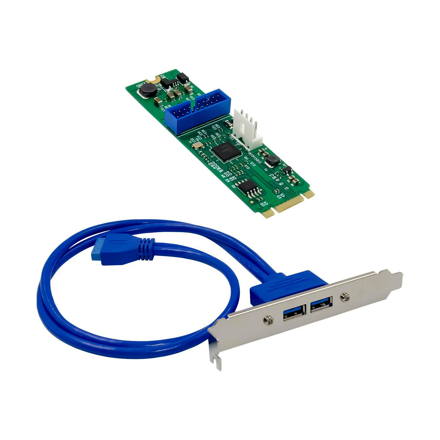 Microconnect MC-M.2-NEC720202 interface cards/adapter Internal – image 3