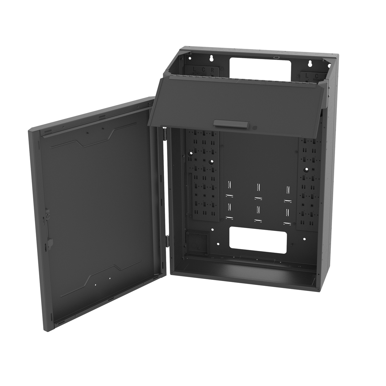 Legrand VWMSD-4RU-42-B rack cabinet 4U Wall mounted rack Black – image 1