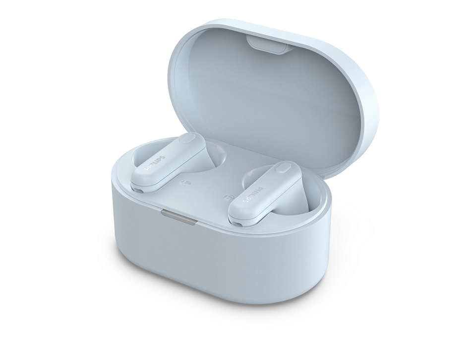 Philips TAT1108BL headphones/headset Wireless In-ear Calls/Music Bluetooth Blue – image 4