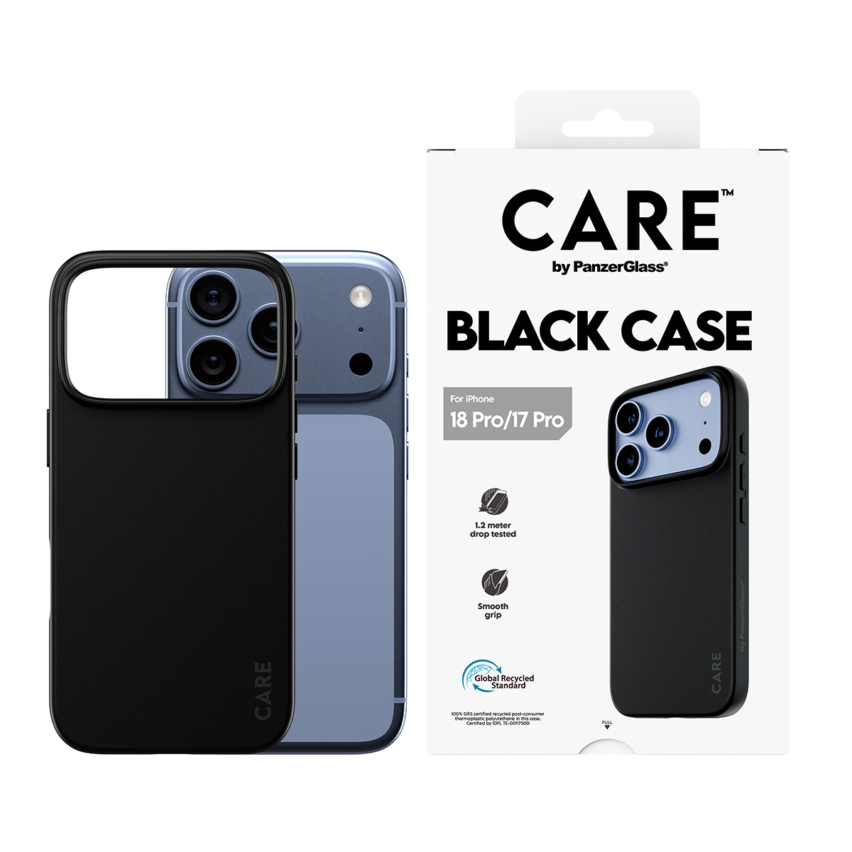 PanzerGlass CARE™ by PanzerGlass® TPU Case Black iPhone 18 Pro | 17 Pro – image 2