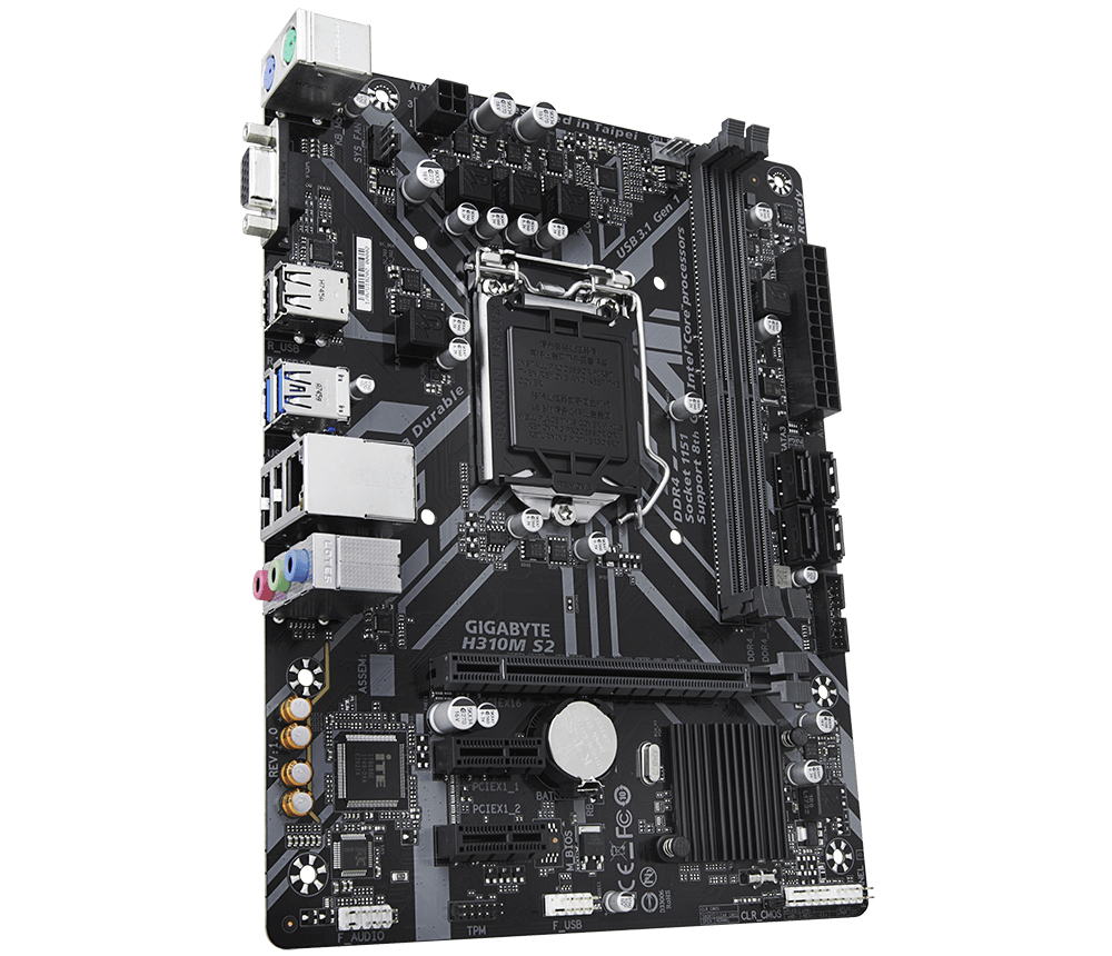 GIGABYTE H310M S2 (rev. 1.0) – image 2