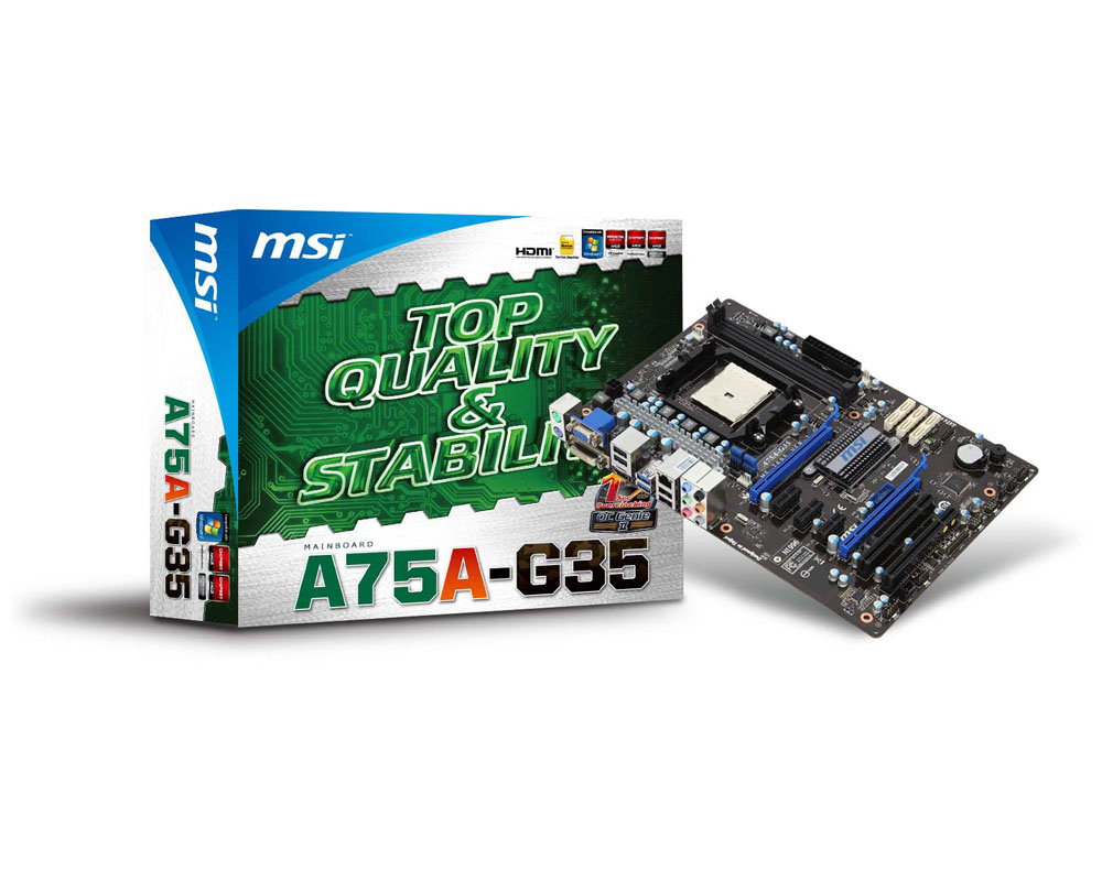 MSI A75A-G35 AMD A75 Socket FM1 ATX – image 5