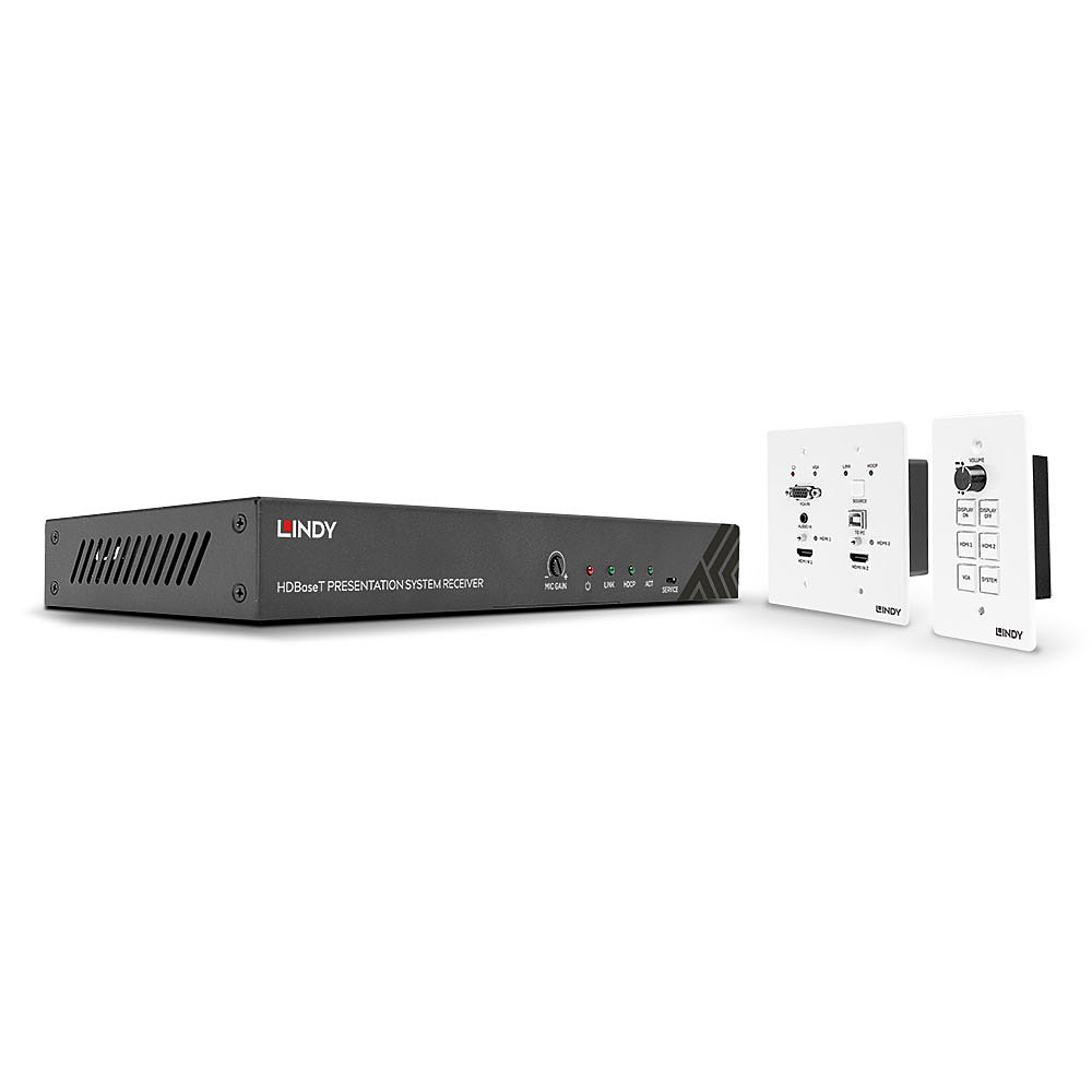 Lindy HDBaseT Presentation System with Control Keypad – image 1
