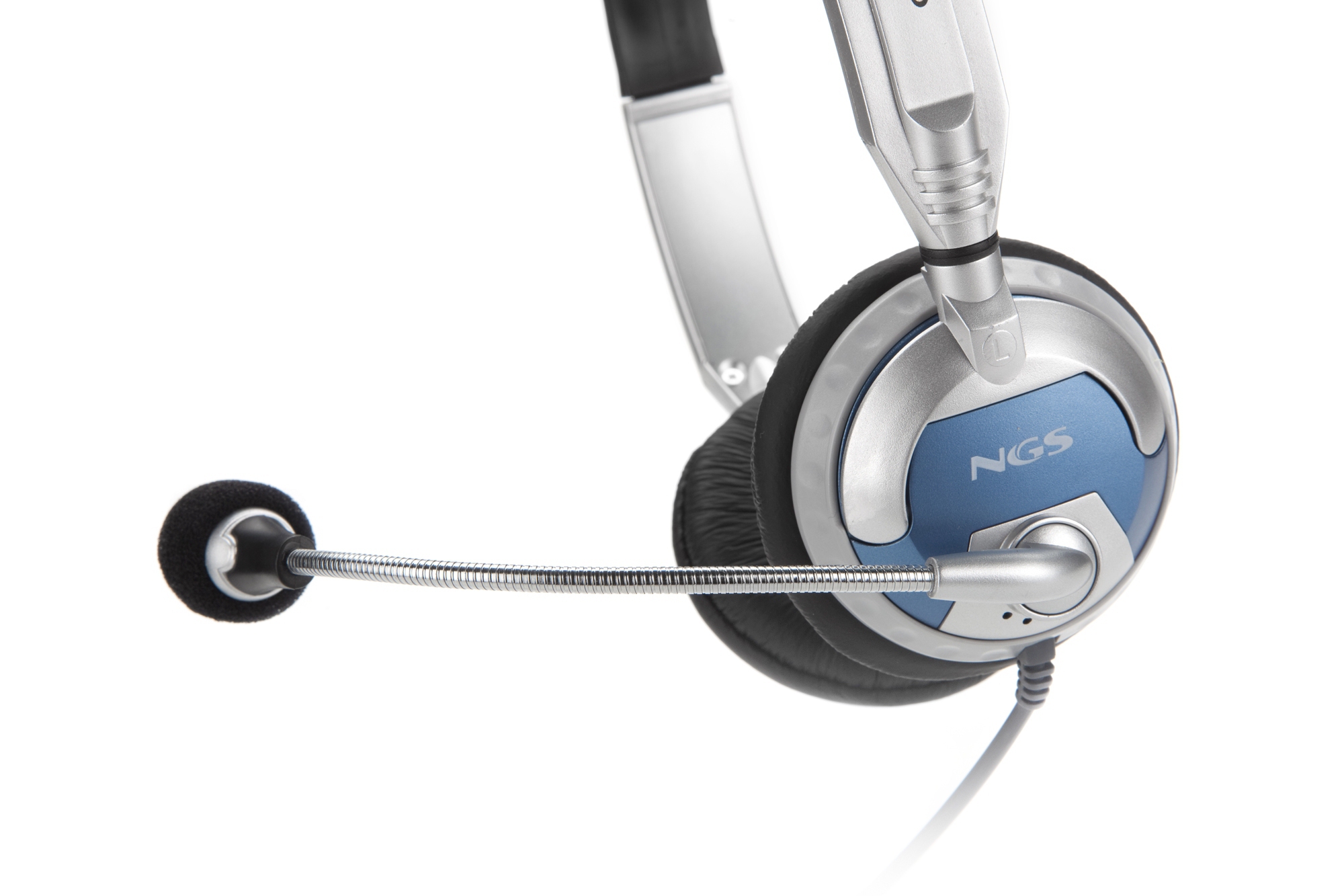 NGS MSX6Pro Headset Wired Head-band Calls/Music Grey – image 5