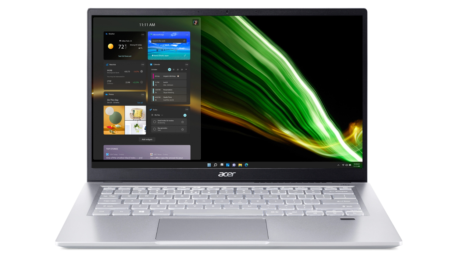 Acer Swift 3 SF314-43-R6DV AMD Ryzen™ 7 5700U Laptop – image 1
