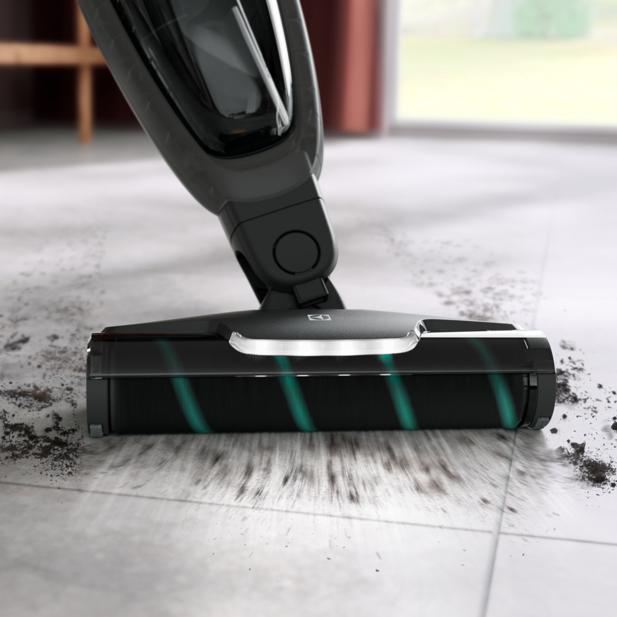 Electrolux ES52C212XN stick vacuum/electric broom Battery Dry Cyclonic, Fabric, Foam Bagless – image 3
