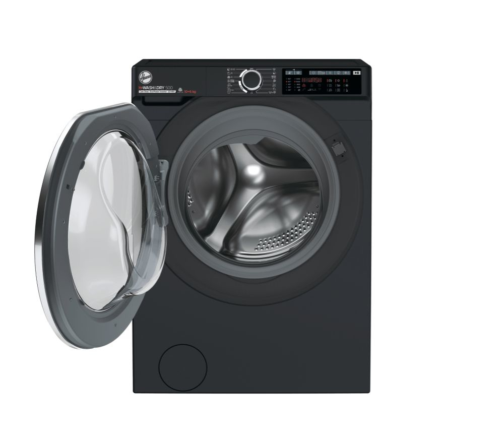 Hoover H-WASH&DRY 500 HDD4106AMBCB-80 washer dryer Freestanding Front-load Black – image 6