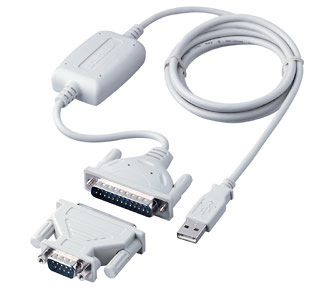 Equip USB 1.1 Converter A Male --> DB9/25 Male /Male