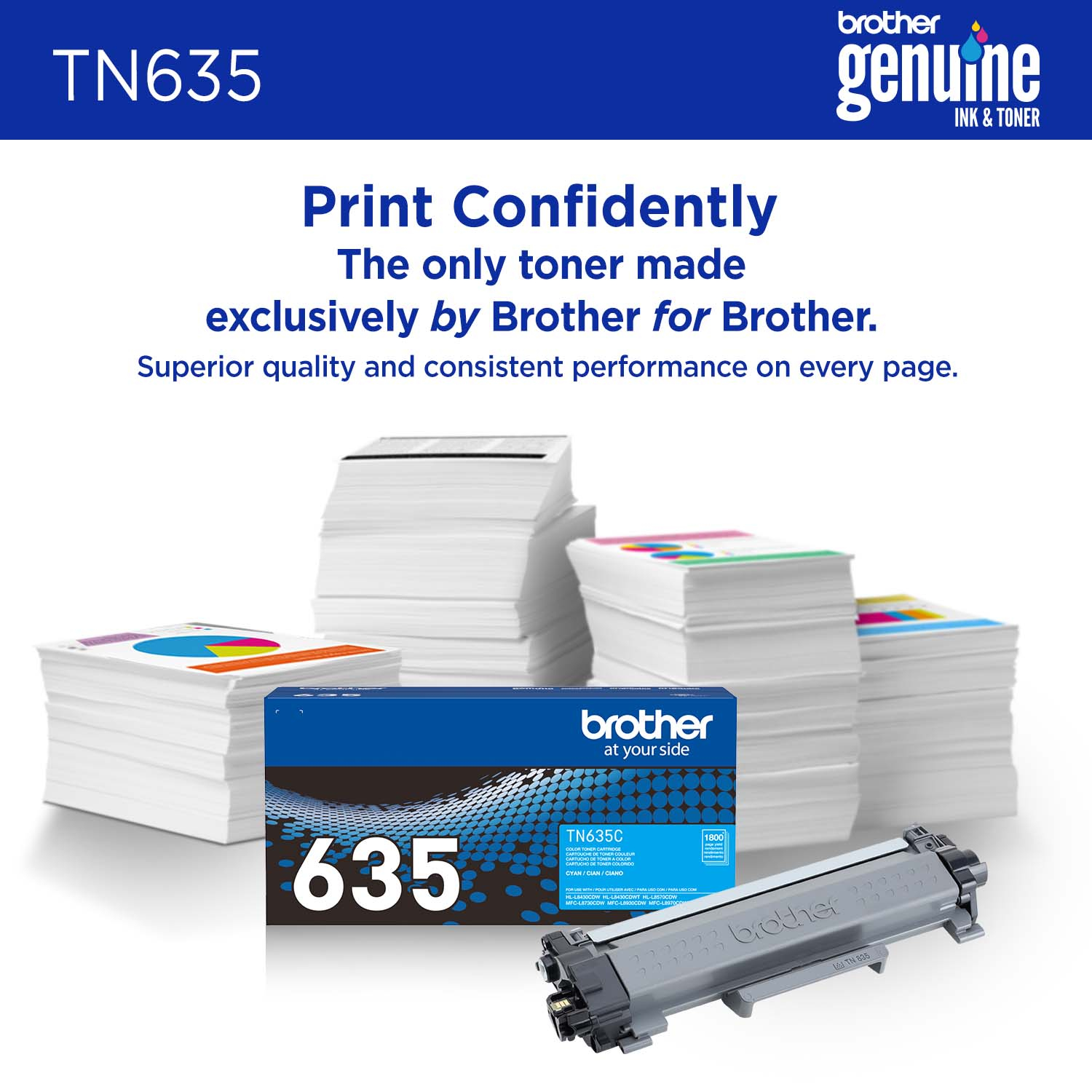 Brother TN-635C toner cartridge 1 pc(s) Original Cyan – image 4