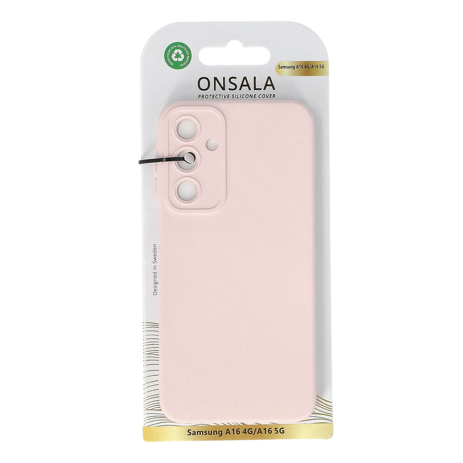 Onsala Phone Case with Silicone Feel Chalk Pink - Samsung A16 – image 2