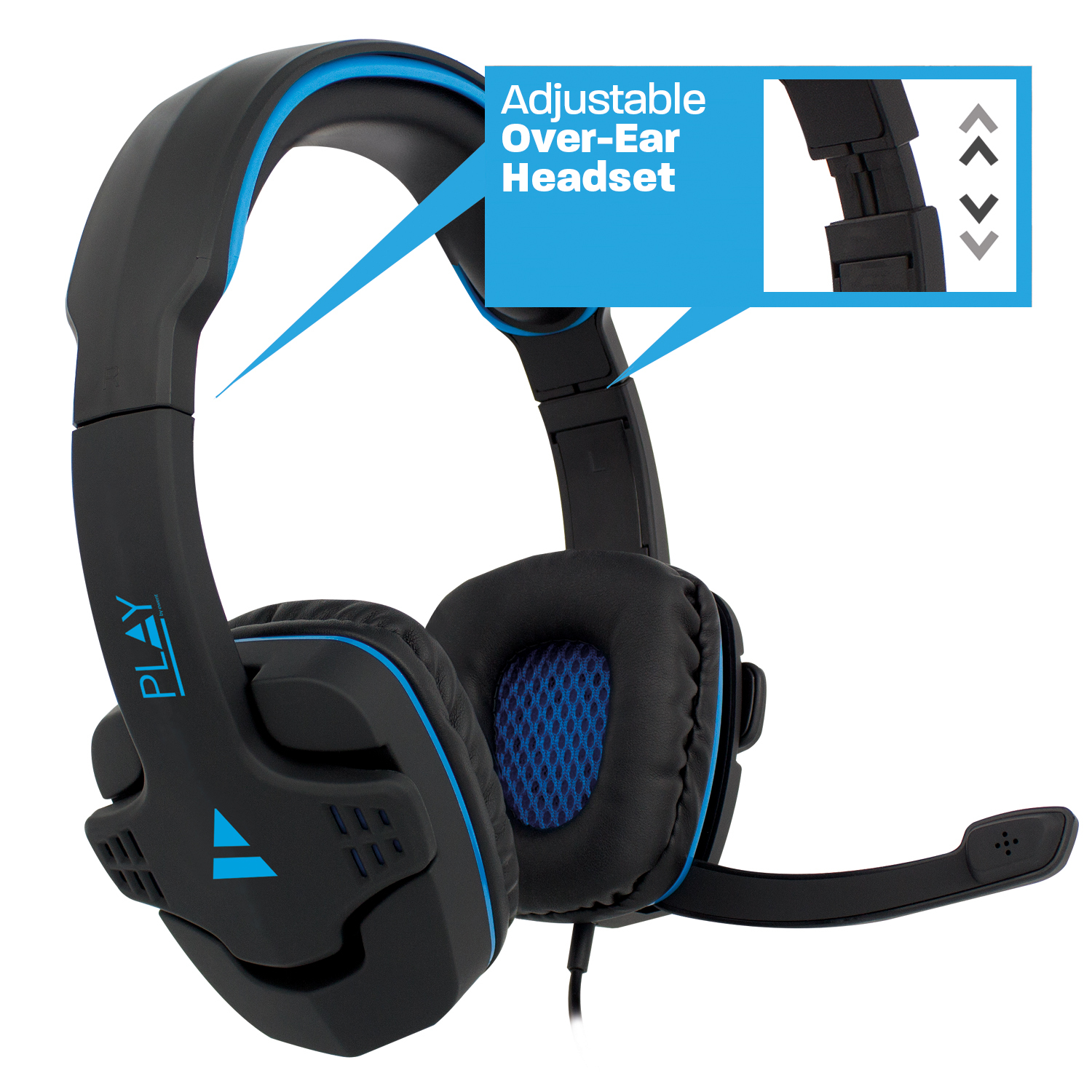 Ewent PL3320 headphones/headset Wired Head-band Gaming Black – image 4