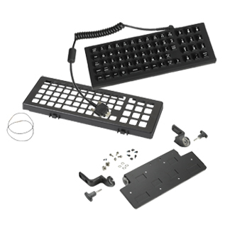 Zebra Motorola KT-KYBDQW-VC70-04R keyboard USB QWERTY Black