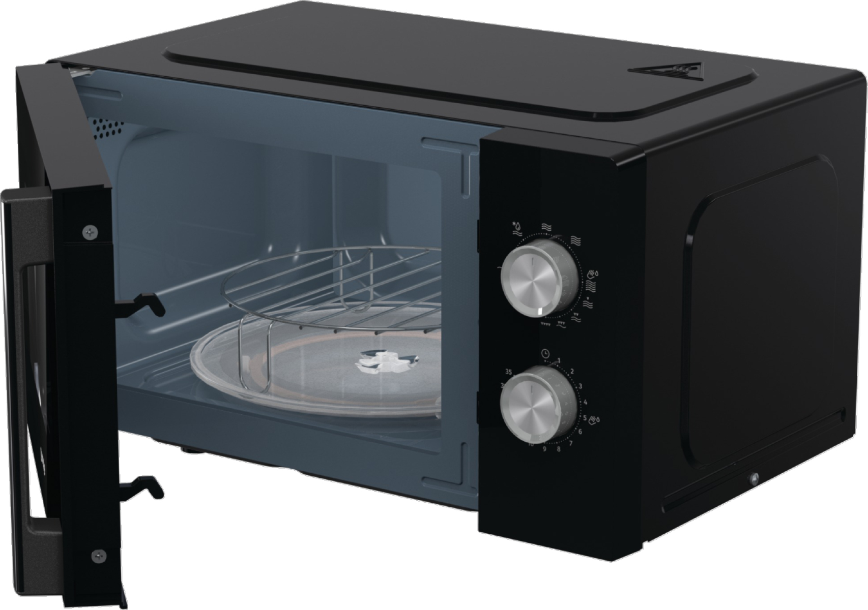 Gorenje MO20E2BH Black Grill microwave Countertop – image 7
