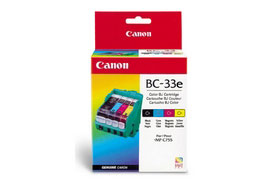 Canon BC-33e ink cartridge 4 pc(s) Original Black, Cyan, Magenta, Yellow