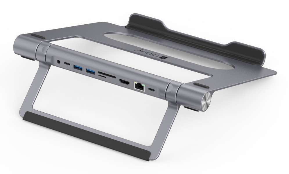 Techly ICA-NTB-DOCK91 Wired USB 3.2 Gen 1 (3.1 Gen 1) Type-C Silver – image 5