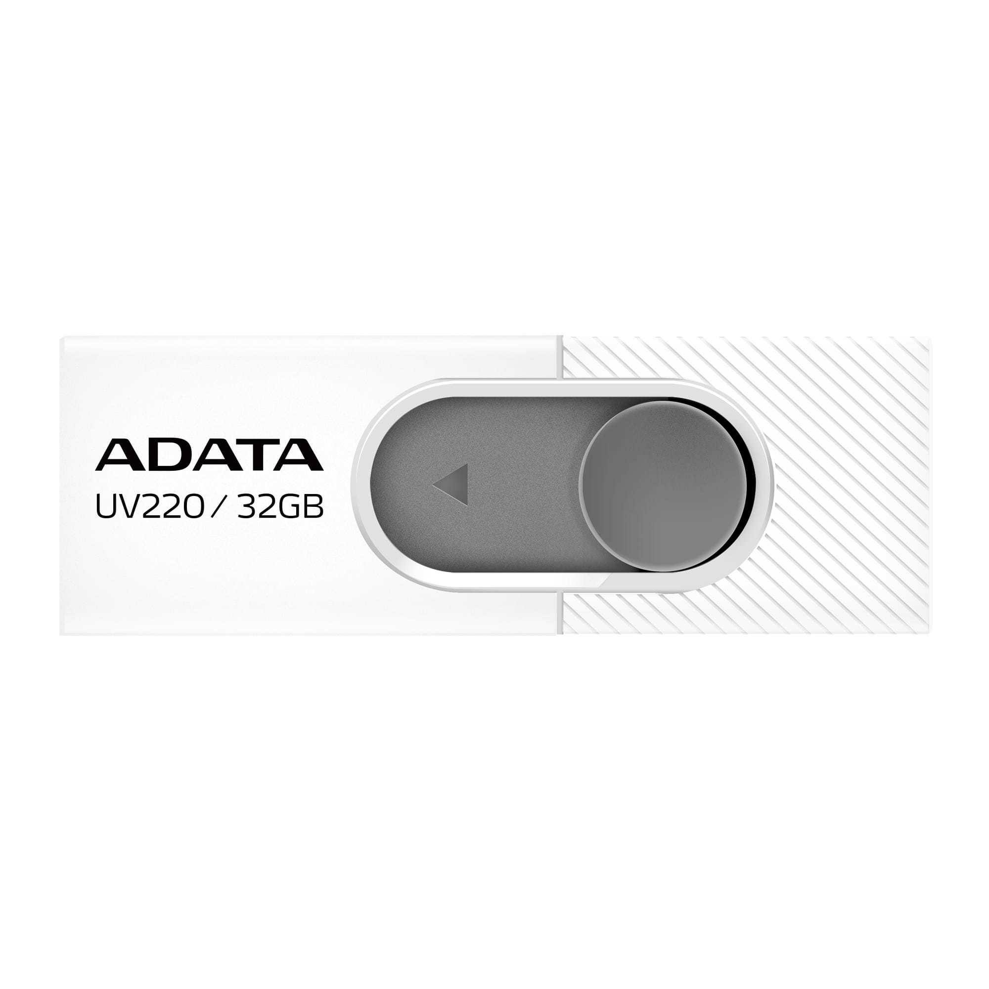 Memoria Usb Adata Uv220 32Gb Usb 2.0 Blanco/Gris - AUV220-32G-RWHGY