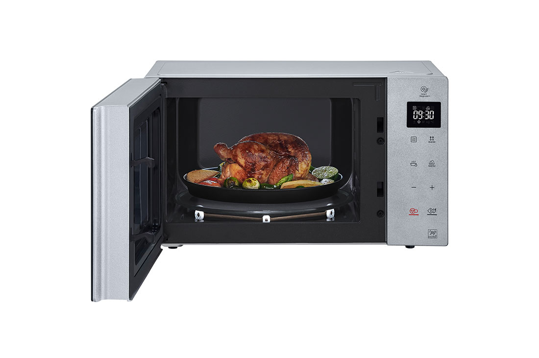LG MH6535GIT microwave Black, Silver Combination microwave Countertop – image 3