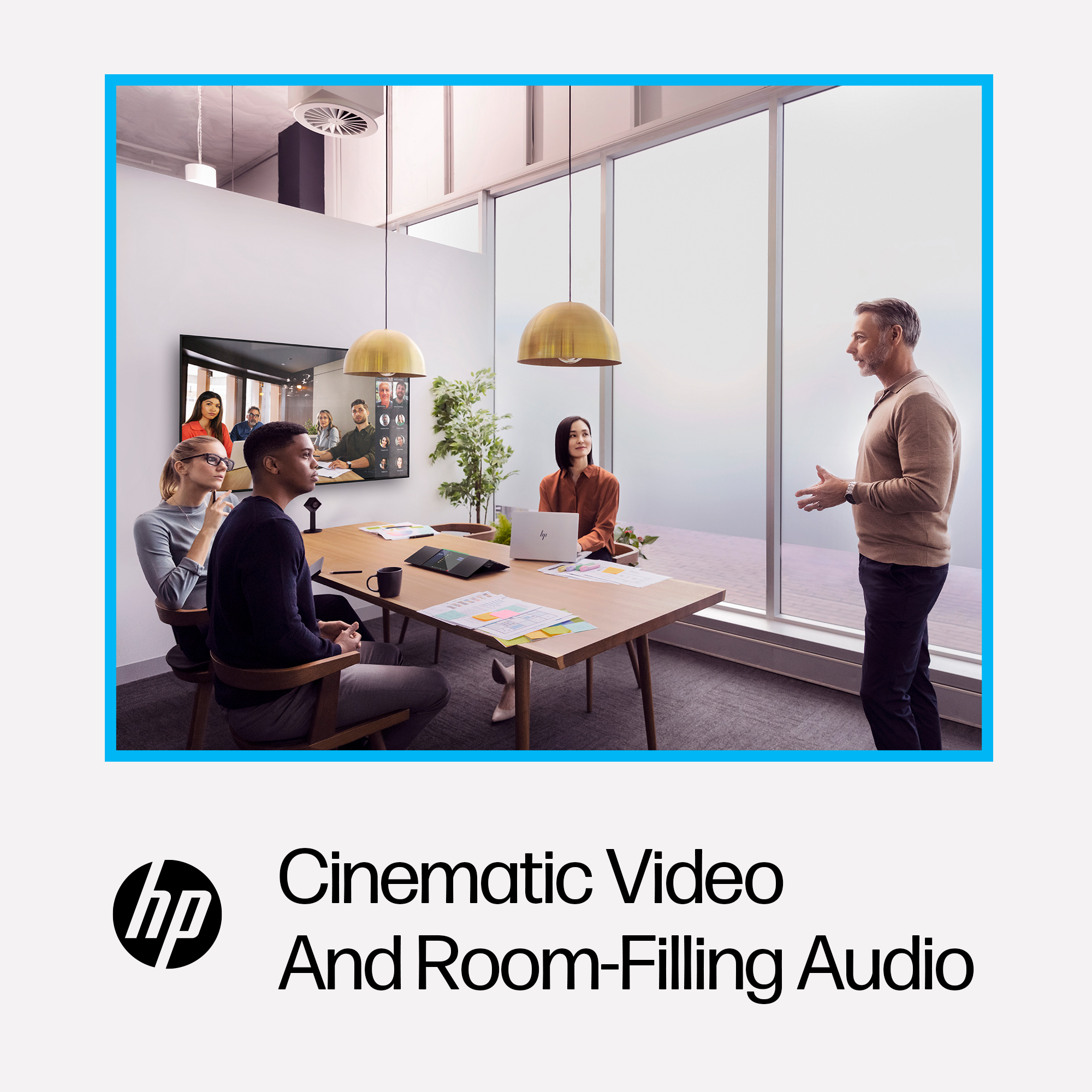 HP Presence Medium Space Solution Plus AI Camera with Microsoft TeamsRooms – image 8