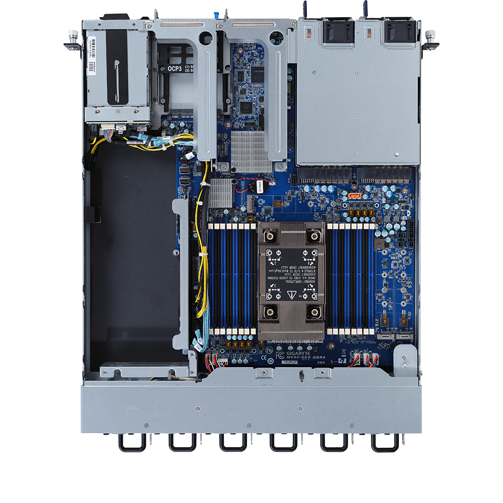 GIGABYTE E162-220 Intel C621A LGA 4189 Rack (1U) Black – image 4