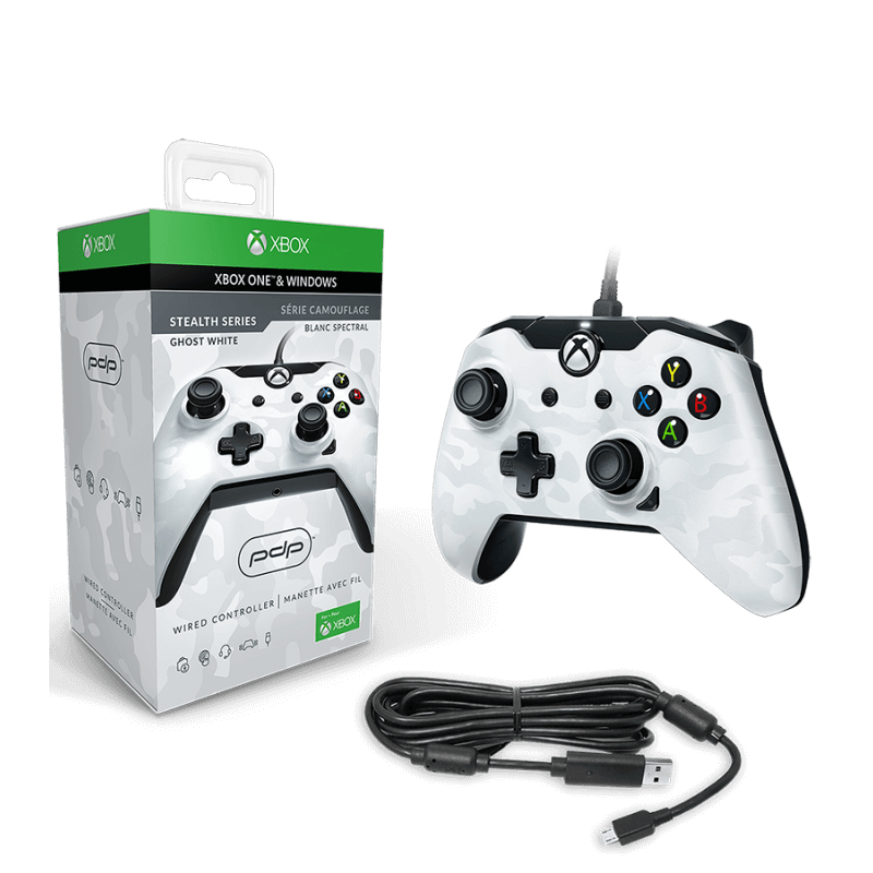 PDP 048-082-EU-CM01 Gaming Controller Black, Camouflage, White USB Gamepad – image 4