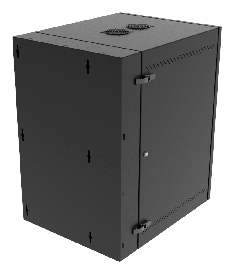 Vertiv VR Rack GL36WMCMS-B-SE-AF-CM rack cabinet 19U Wall mounted rack Black – image 2