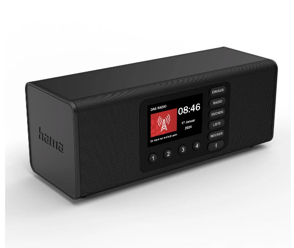 Hama DR2002BT Personal Digital Black – image 2