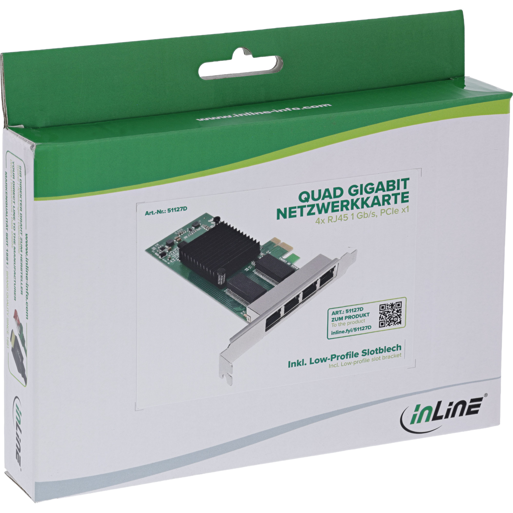 InLine 51127D interface cards/adapter Internal – image 1