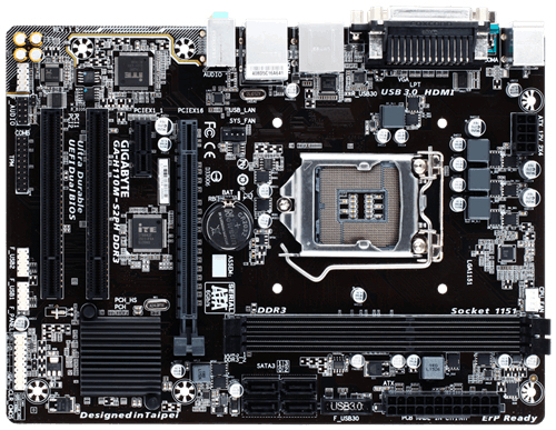 GIGABYTE GA-H110M-S2PH DDR3 – image 3