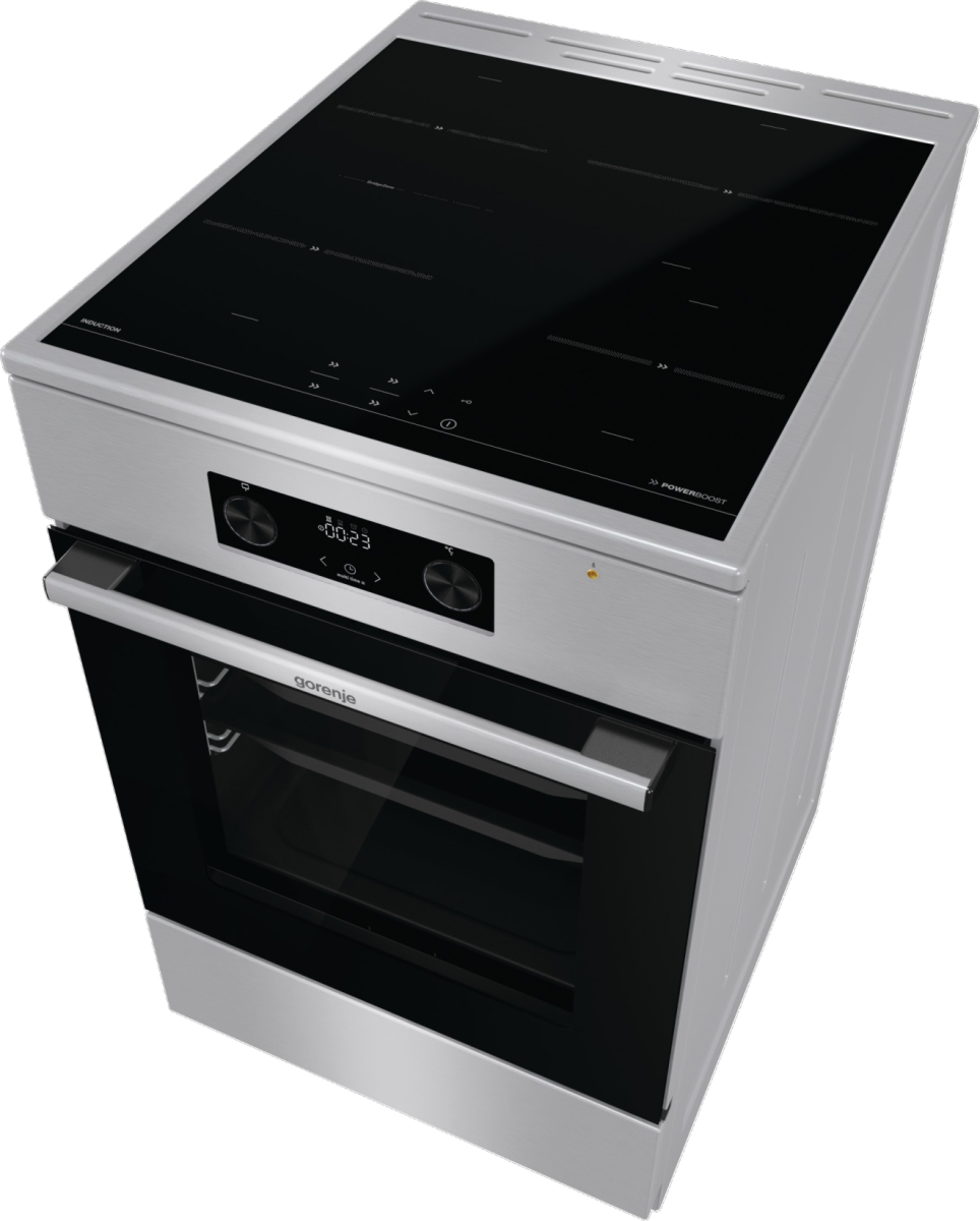 Gorenje MEKIS5101I cooker Freestanding cooker Electric Ceramic hob Stainless steel – image 2