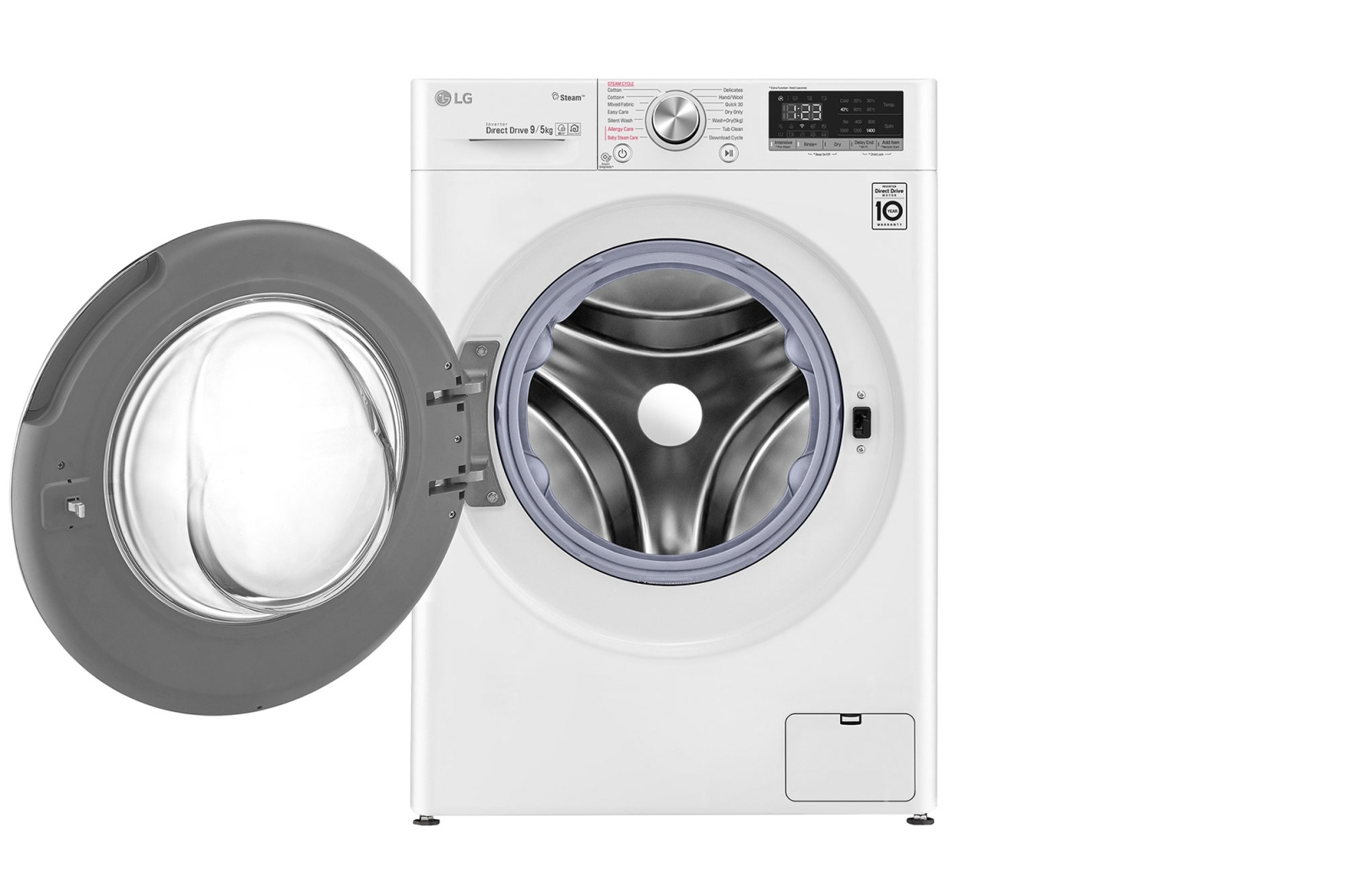 LG F4DN409S0 washer dryer Freestanding Front-load White – image 2