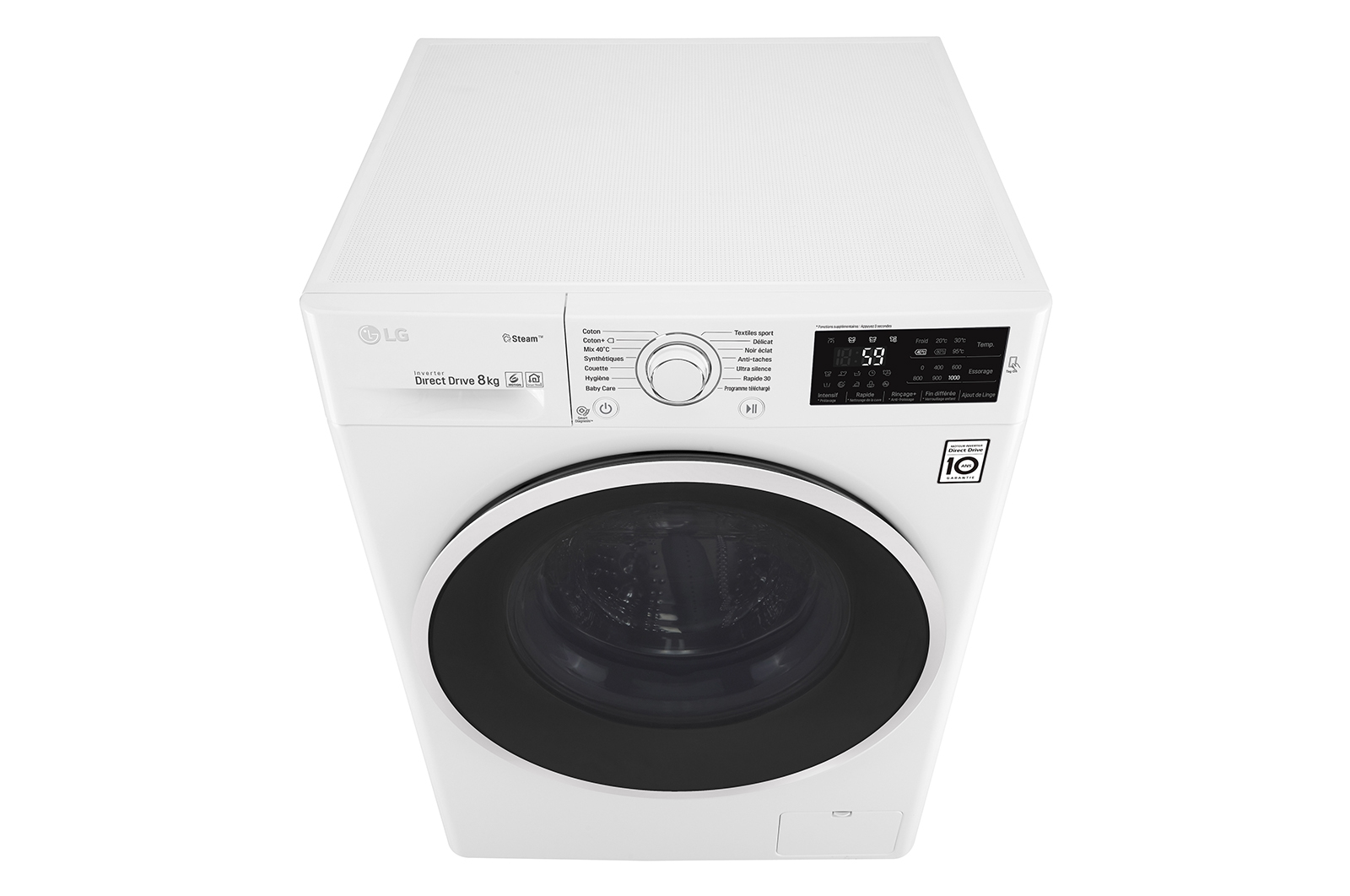 LG F84J60WH washing machine Front-load – image 9
