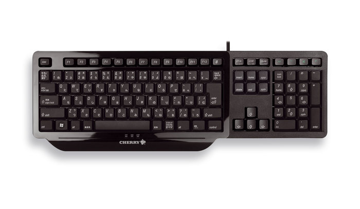 Cherry G82-27000CH keyboard Home USB QWERTY Swedish Black – image 1