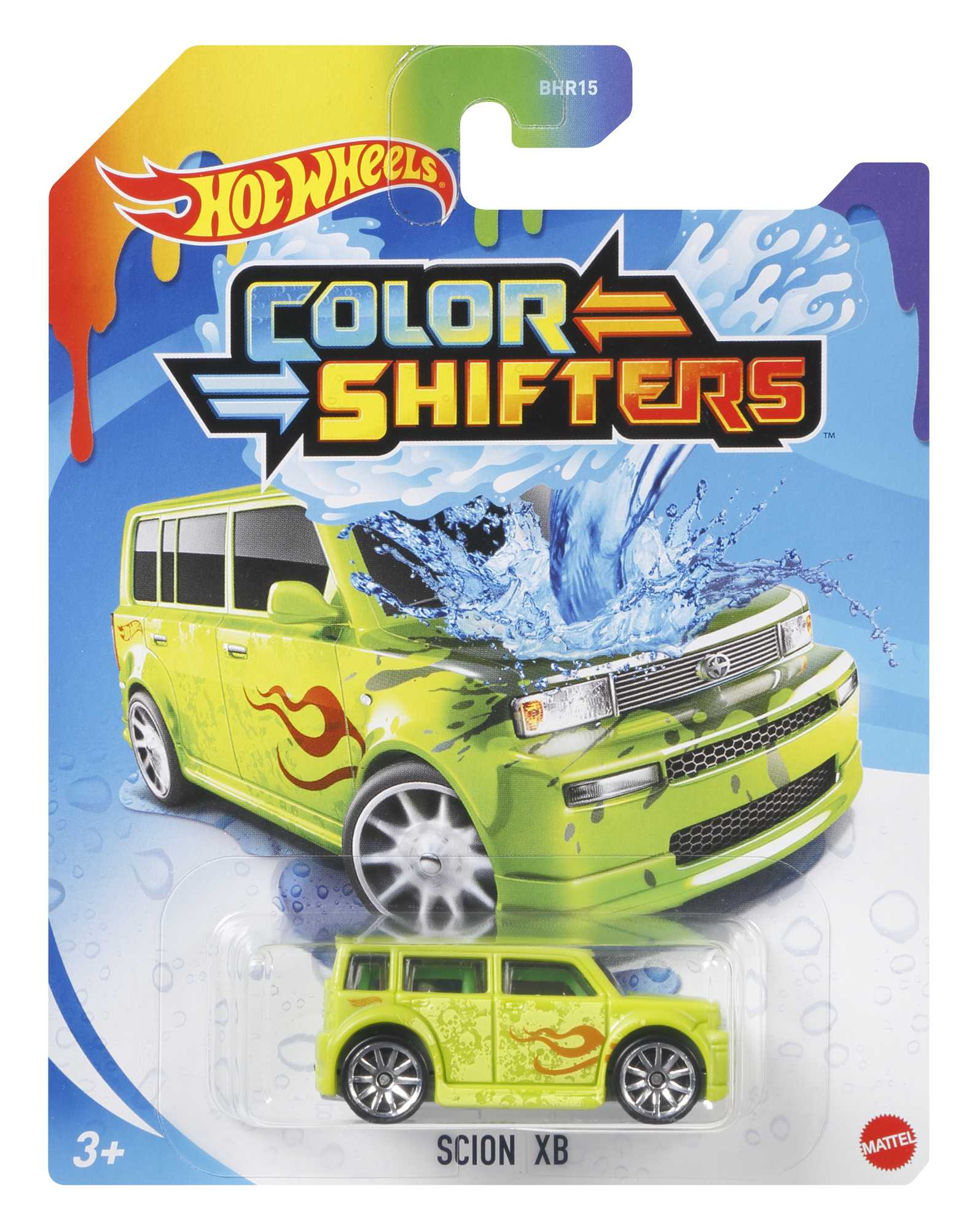 عکس ماشین مدل هات ویلز Color Shifters BHR15 مقیاس 1:64، رنگ‌های متنوع