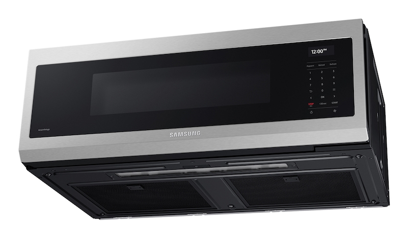 صورة Samsung ME11A7710DS/AA فوق الميكروويف المنفرد - سعة 31.1 لتر، 1100 واط، ستانلس ستيل