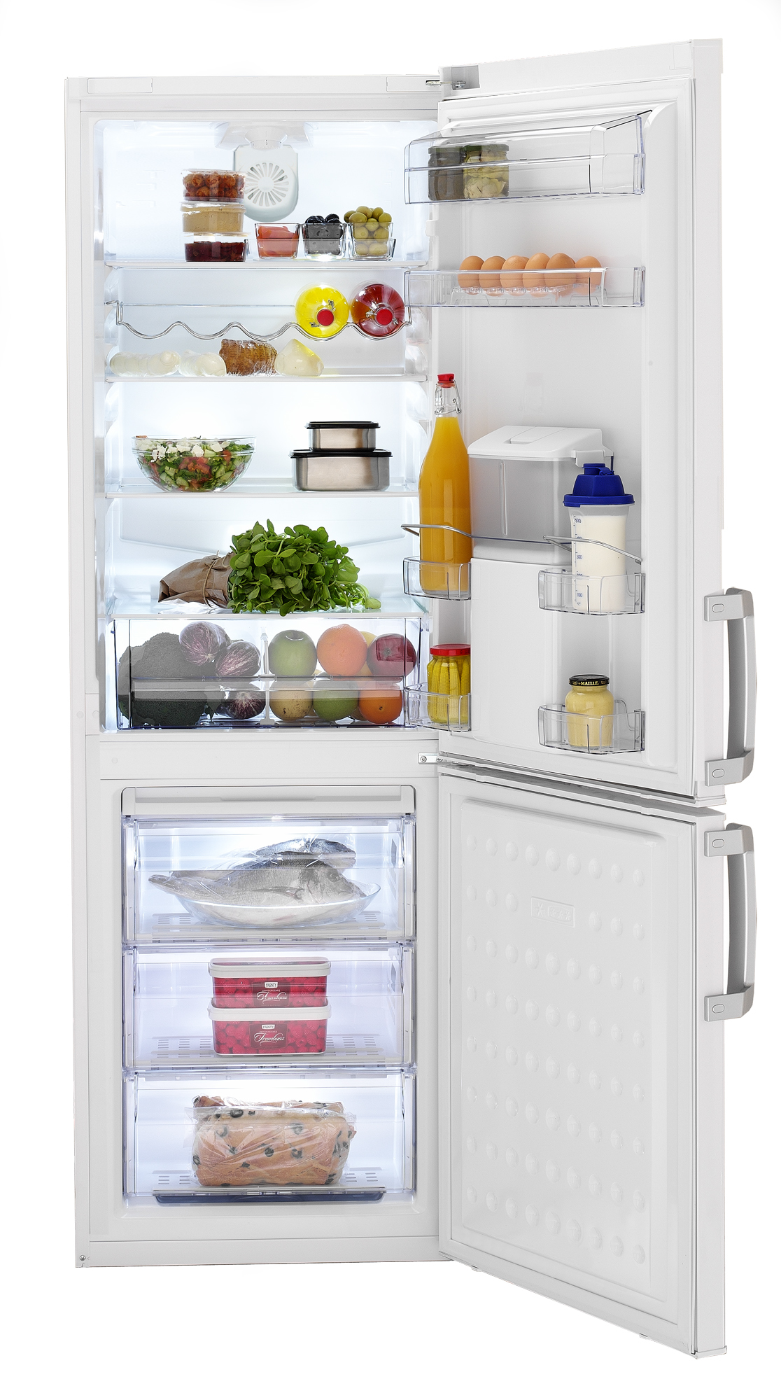 Beko CS134021D fridge-freezer Freestanding – image 2