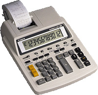 Canon BP1200-DH calculator Printing Grey