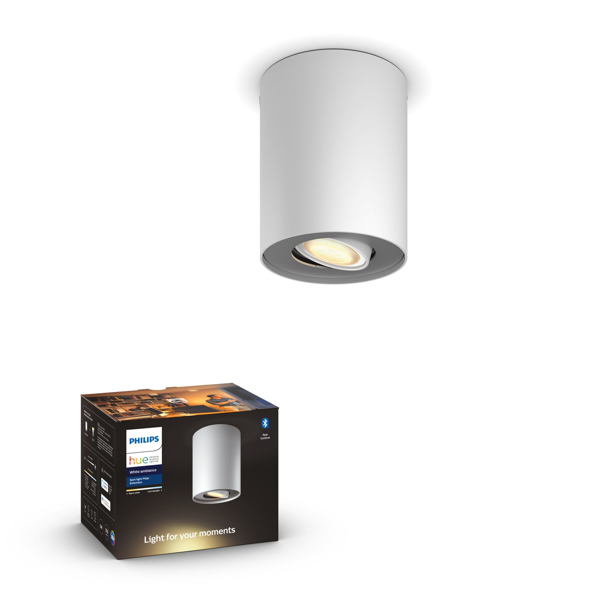 Philips by Signify Philips Hue White ambience Pillar single spotlight ext. – image 4