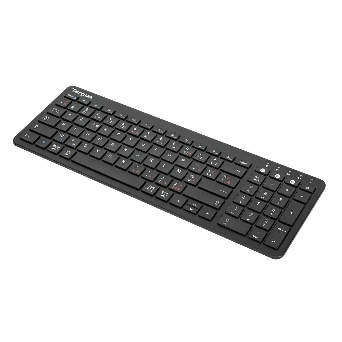 Targus AKB863FR keyboard Universal Bluetooth AZERTY French Black – image 4