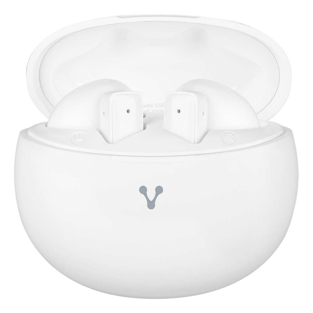 Auriculares Vorago ESB-310 - Inalámbrico - Bluetooth - Blanco - ESB-310-WH