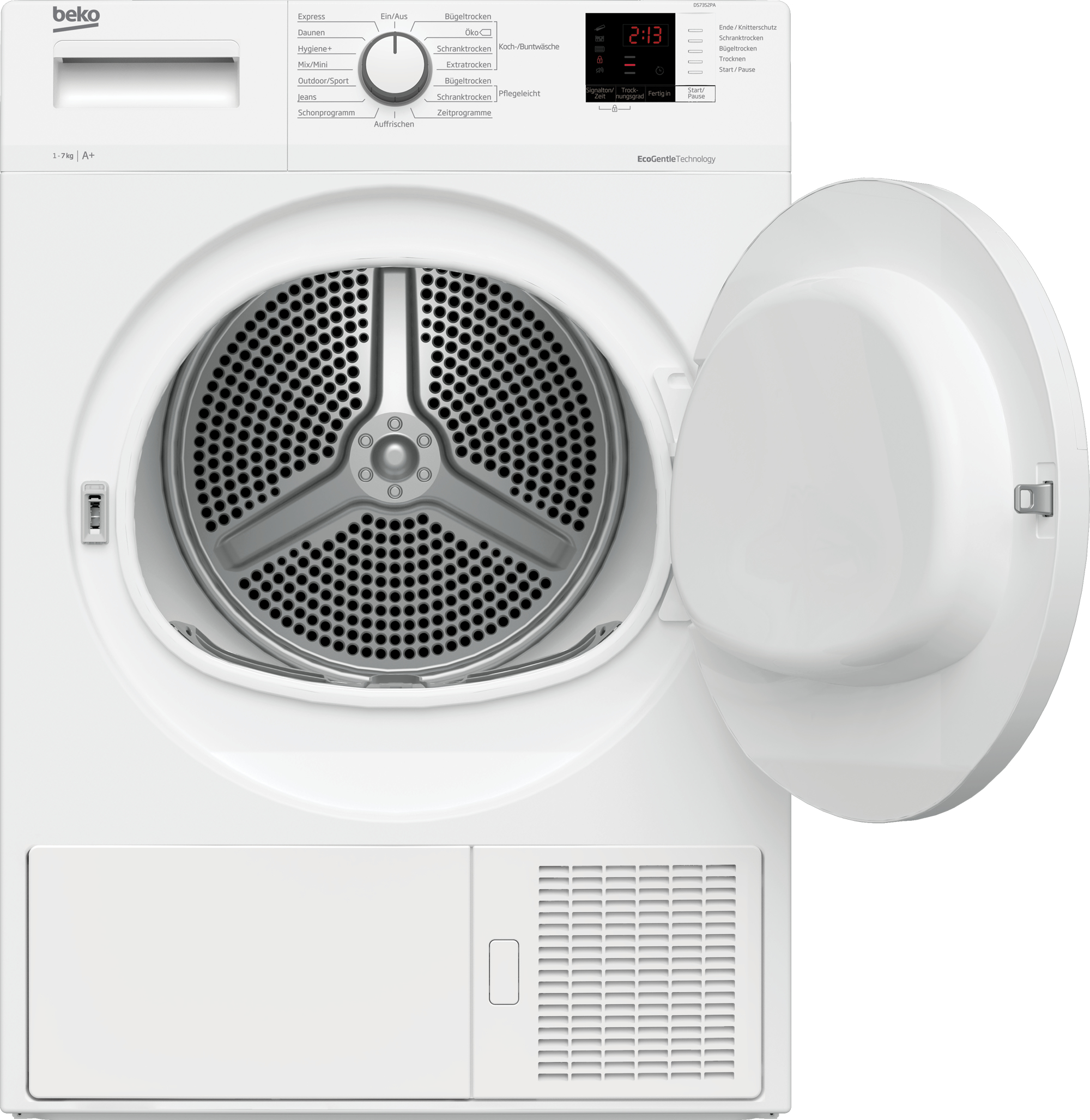 Beko DS73S2PA tumble dryer Freestanding Front-load – image 3