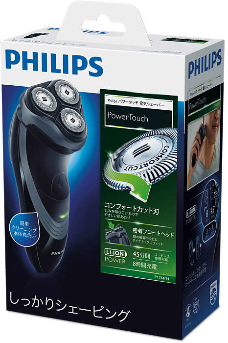 Philips PT764/14 men's shaver Rotation shaver Black – image 4