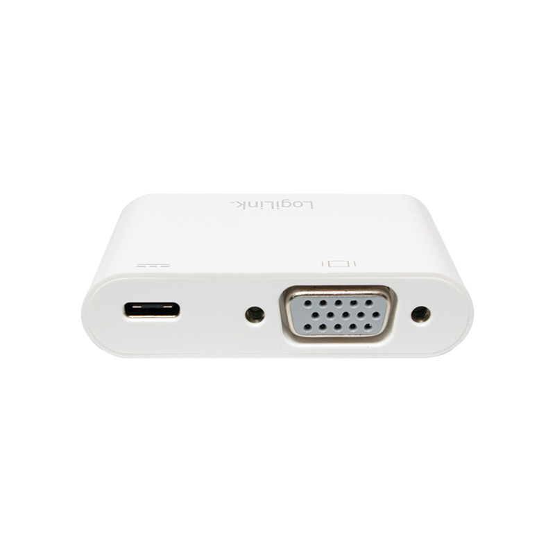 LogiLink 0.14m, 2xUSB-C/VGA – image 2