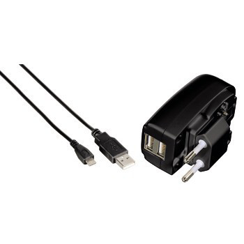 Hama 00108385 mobile device charger Mobile phone, MP3 Black AC Indoor