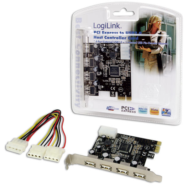 LogiLink PC0063 interface cards/adapter Internal USB 2.0 – image 2