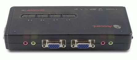 Vertiv SwitchView 100 4-port PS/2 KVM Switch – image 2