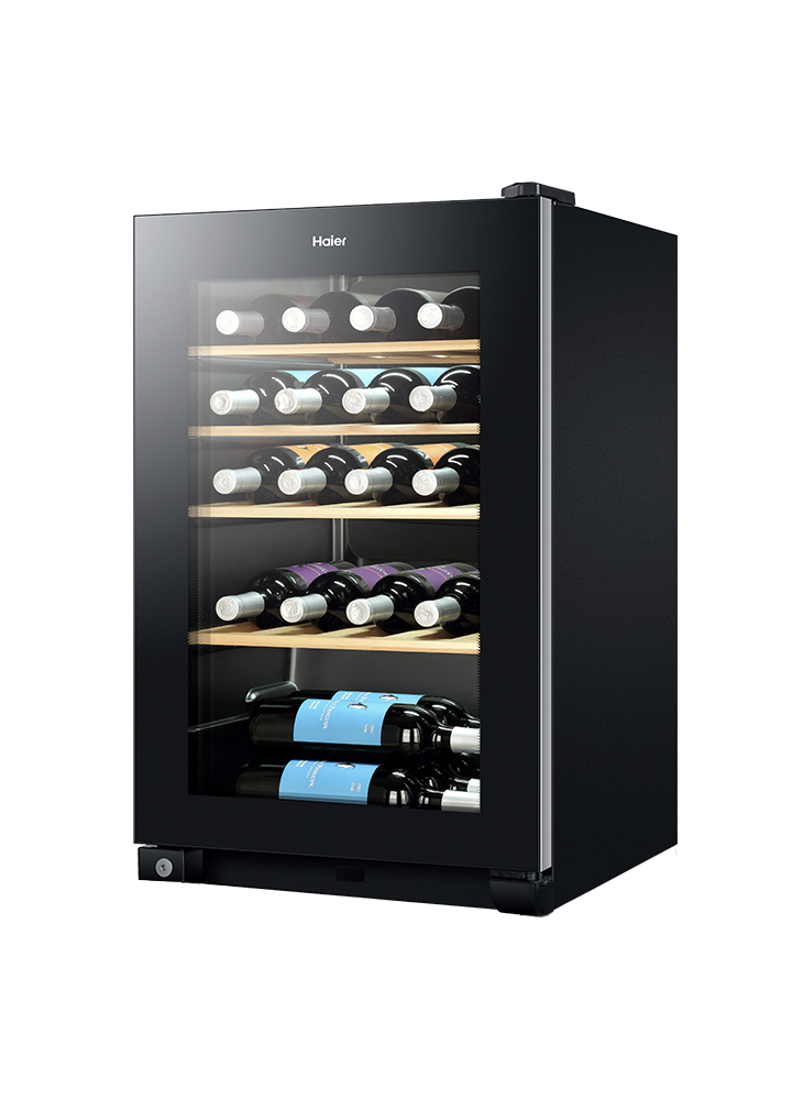Haier FWC FWC30GA Compressor wine cooler Freestanding Black 30 bottle(s)