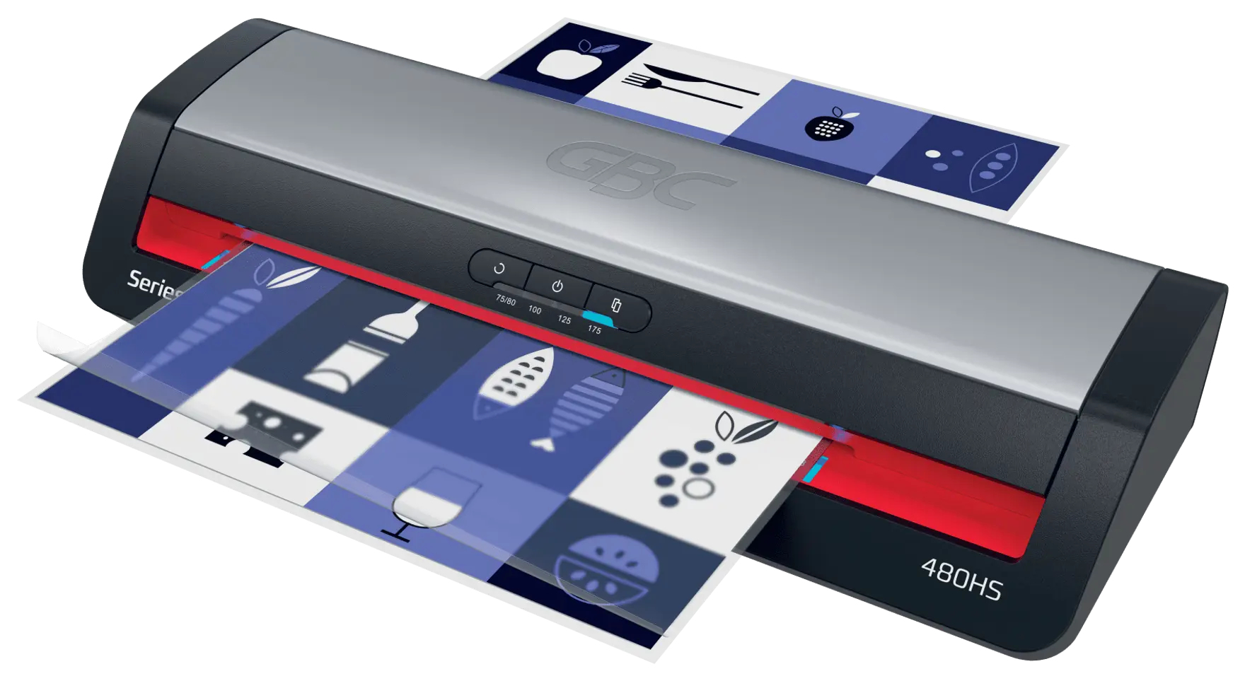 GBC 480HS Sıcak Laminasyon Makinesi, 33 cm Genişlik, 4 Silindir, A3 Format