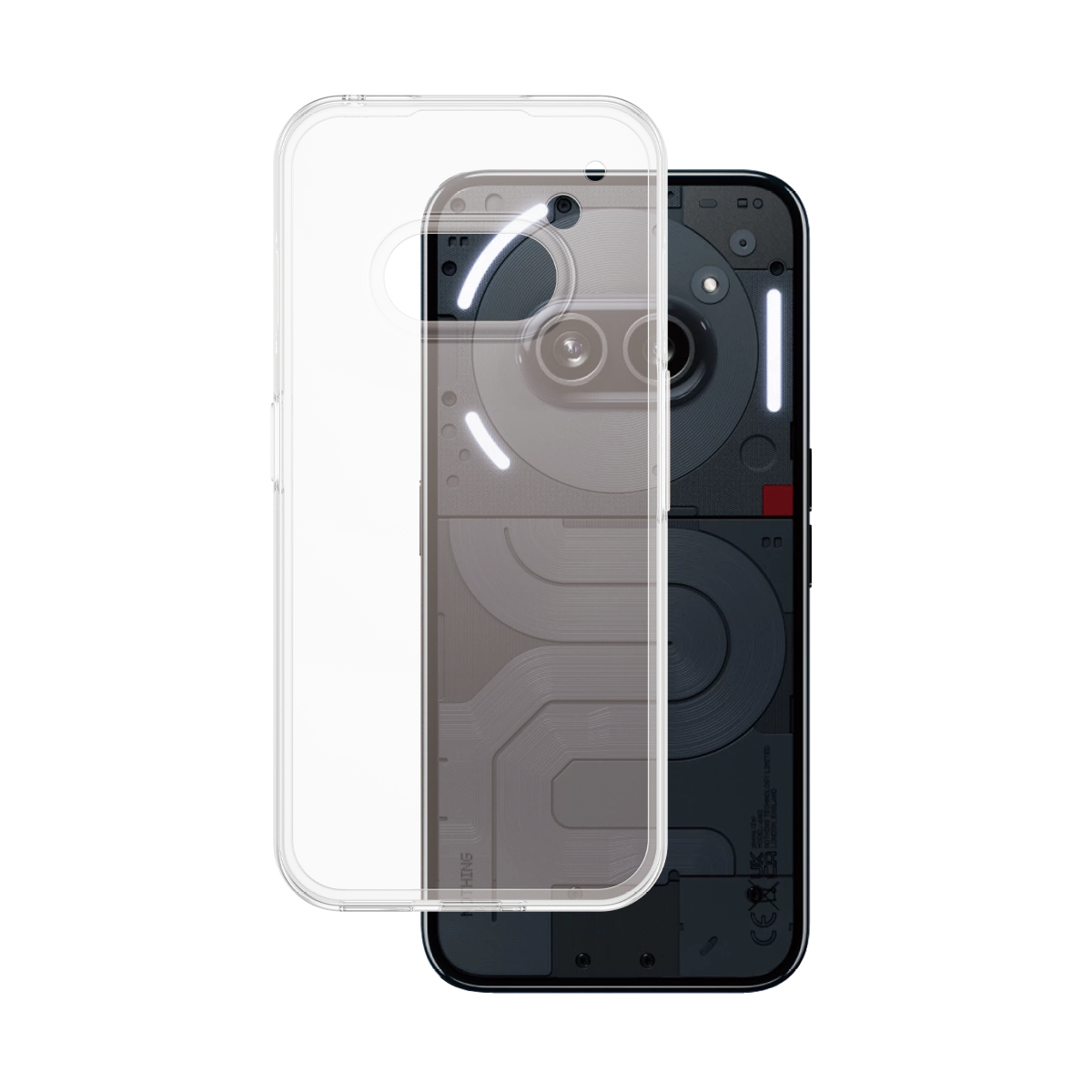 PanzerGlass SAFE. by PanzerGlass® TPU Case Nothing Phone 2a | Transparent