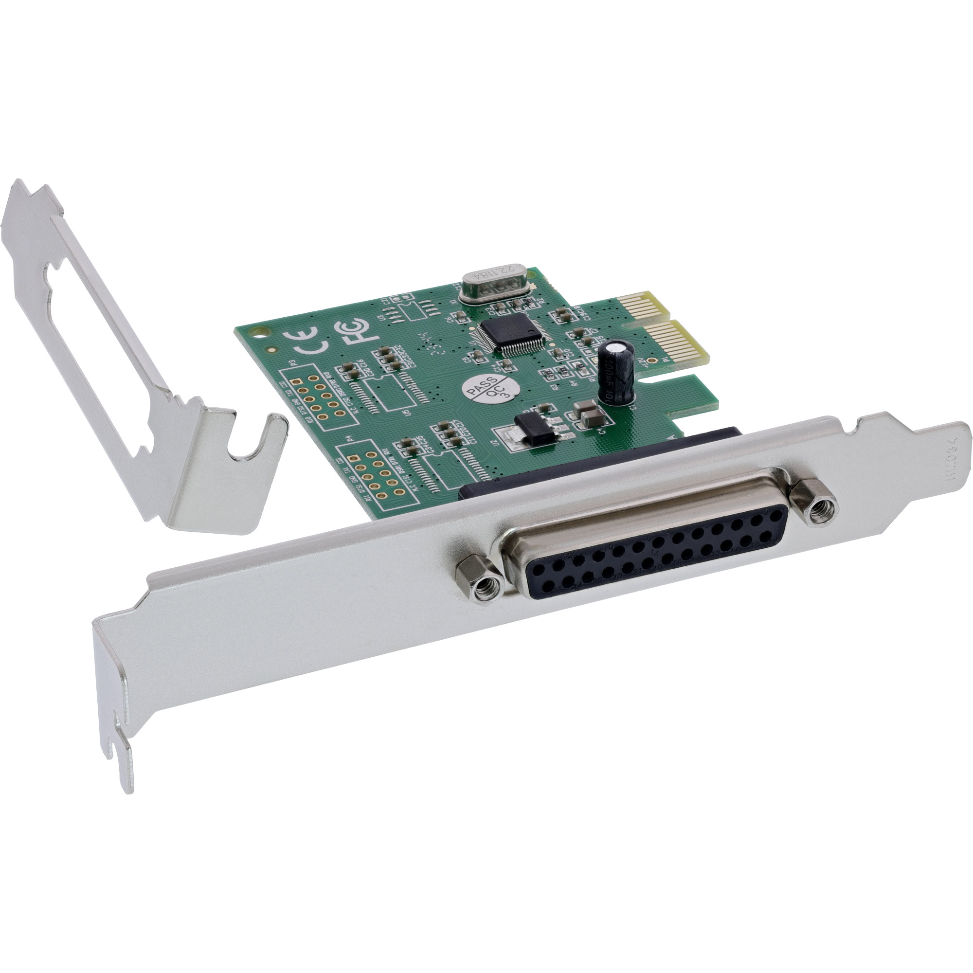 InLine 76625E interface cards/adapter Internal Parallel – image 2